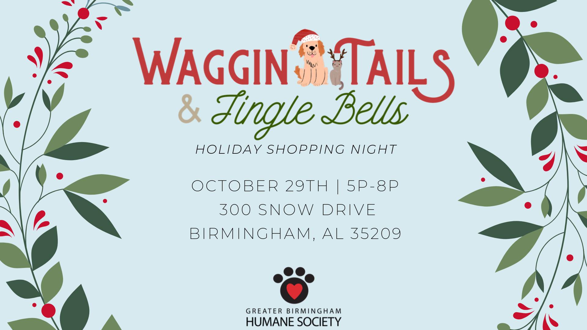 Waggin Tails and Jingle Bells GBHS 2019